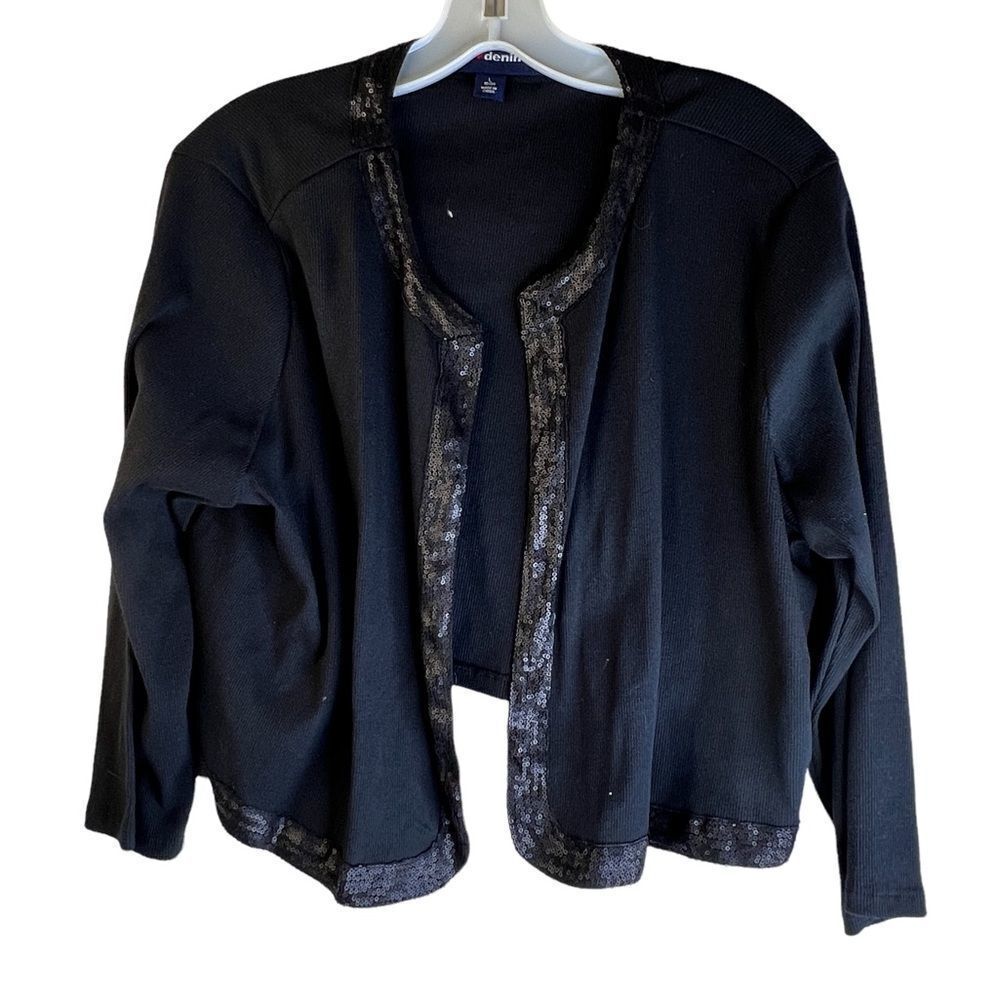 Denim 24/7 Lightweight Wrap with Sequins